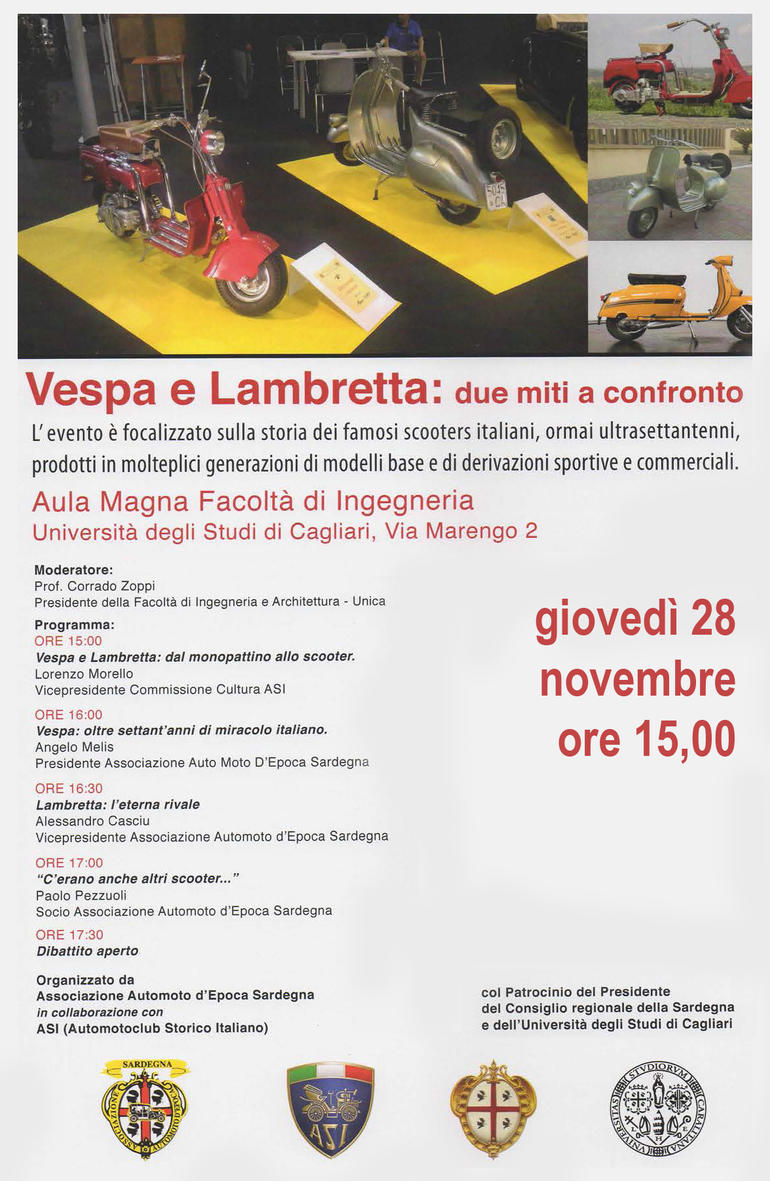 Locandina Vespa e Lambretta due miti a confronto_d0